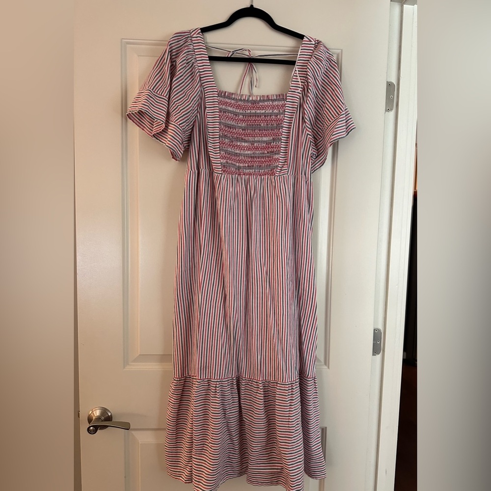 Old Navy Red White and Blue Nap Dress